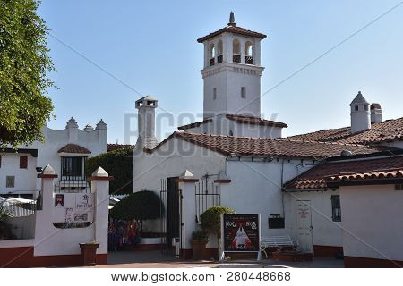 Ensenada, Mexico - Oct 25: Riviera Cultural Center Of Ensenada, Formerly Known As The Hotel-casino P