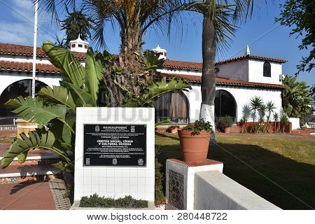 Ensenada, Mexico - Oct 25: Riviera Cultural Center Of Ensenada, Formerly Known As The Hotel-casino P