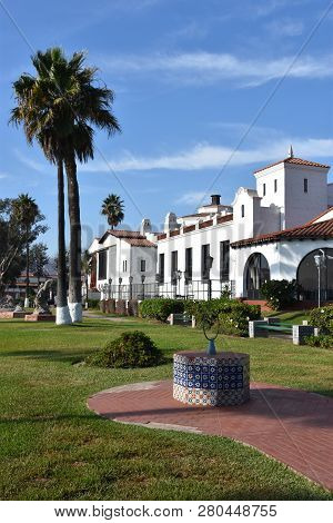 Ensenada, Mexico - Oct 25: Riviera Cultural Center Of Ensenada, Formerly Known As The Hotel-casino P