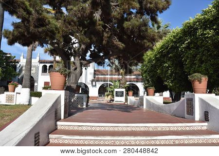 Ensenada, Mexico - Oct 25: Riviera Cultural Center Of Ensenada, Formerly Known As The Hotel-casino P
