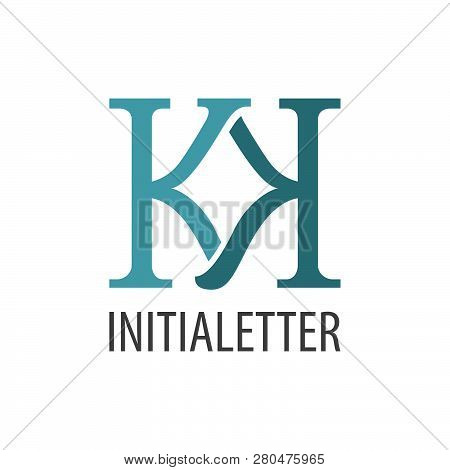 Initial Letter Kk Logo Concept Design. Symbol Graphic Template Element Vector