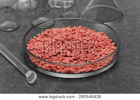 Muriate Of Potash (mop) Fertilizer Close Up