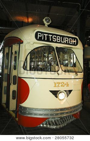 Voiture de tramway de Pittsburgh