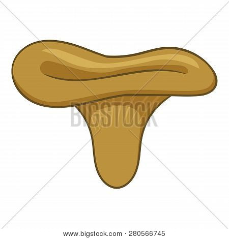Lactarius Sanguifluus Mushroom Icon. Cartoon Illustration Of Lactarius Sanguifluus Mushroom Icon For