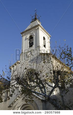Campanile della Chiesa di Beaumes de Venise, Francia