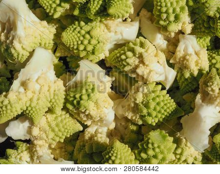 Romanesco Broccoli Vegetables Food
