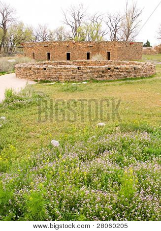 Aztec ruins National Monument native american indian Ruinen