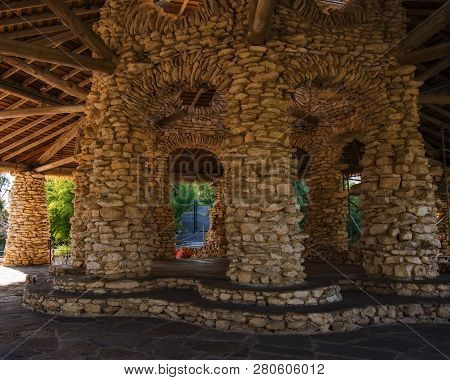 Japanese Garden Gazebo In San Antonio Texas