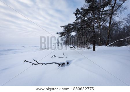 Fantastic Winter Landscape. National Park. Russia, Europe. Beauty World.