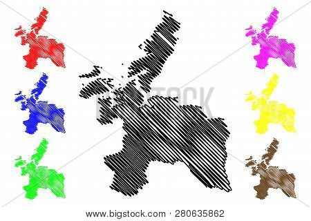 Sor-trondelag (administrative Divisions Of Norway, Kingdom Of Norway) Map Vector Illustration, Scrib