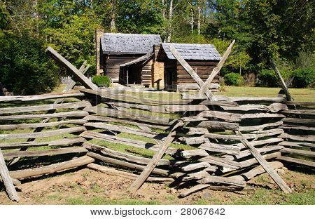 Village Oconaluftee Mountain Farm Museum