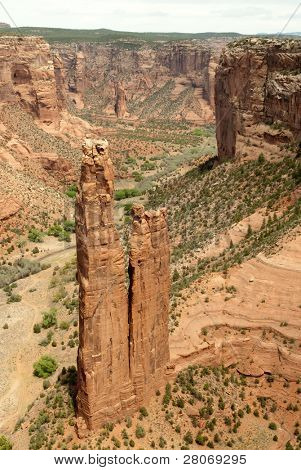 Spinne Rock Canyon de chelly