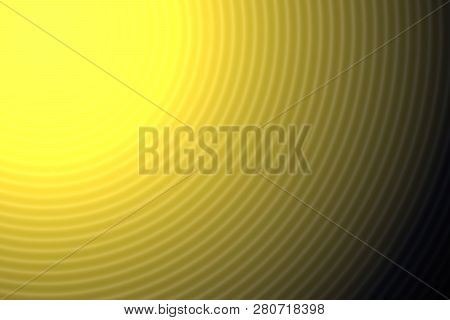 Colorful Abstract Background With Circular Lines In The View