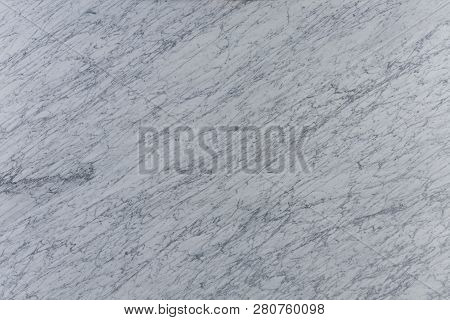 White Marble Texture For Background And Design.