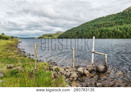 This Is A Picture Of Lough Finn Near Fintown In The Donegal Mountains Of Ireland