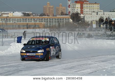 Moscou, Russie - 23 février : 21 traditionnels 