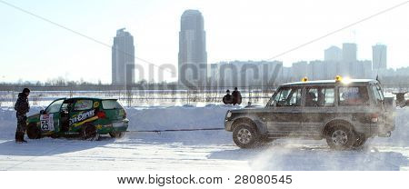 Moskva, Rusland - februar 23: 21 traditionelle 