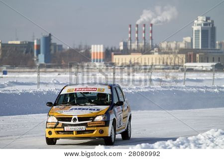 Moskva, Rusland - februar 23: 21 traditionelle 