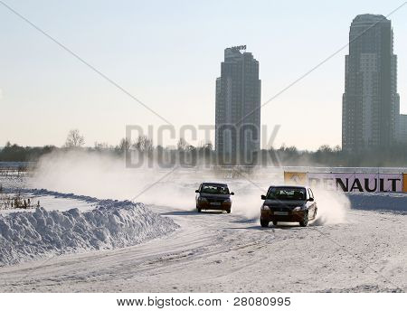 Moskva, Rusland - februar 23: 21 traditionelle 