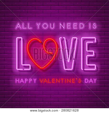 Neon Love Design