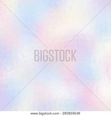 Geometric Wavy Abstract Pattern. Polygonal Square Background.