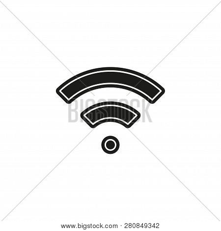 Simple Wifi Isolated. Flat Pictogram - Simple Icon