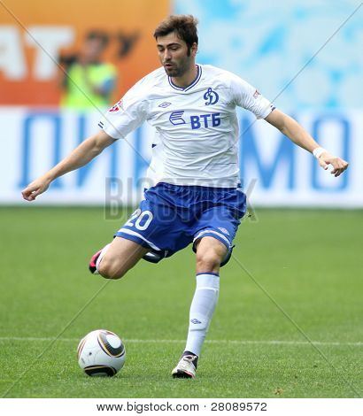 Moskva - juli 3: Dynamo Moskva midtbanespiller Adrian Ropotan i VTB Lev Yashin Cup: FC Dynamo Mosc