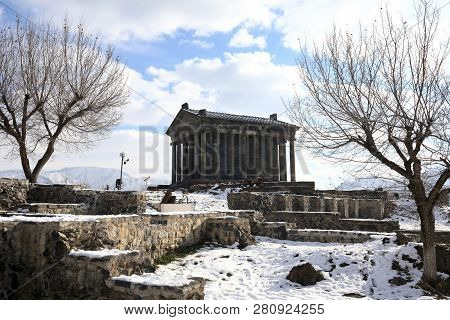 Landscape Temple Of Garni