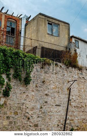 Istanbul, Turkey. Sultanahmed. View Of The Old House