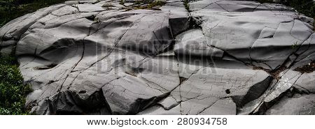 Petroglyphs Of Komsa Culture At The Bank Of Seashore In Alta At Finnmark, Norway