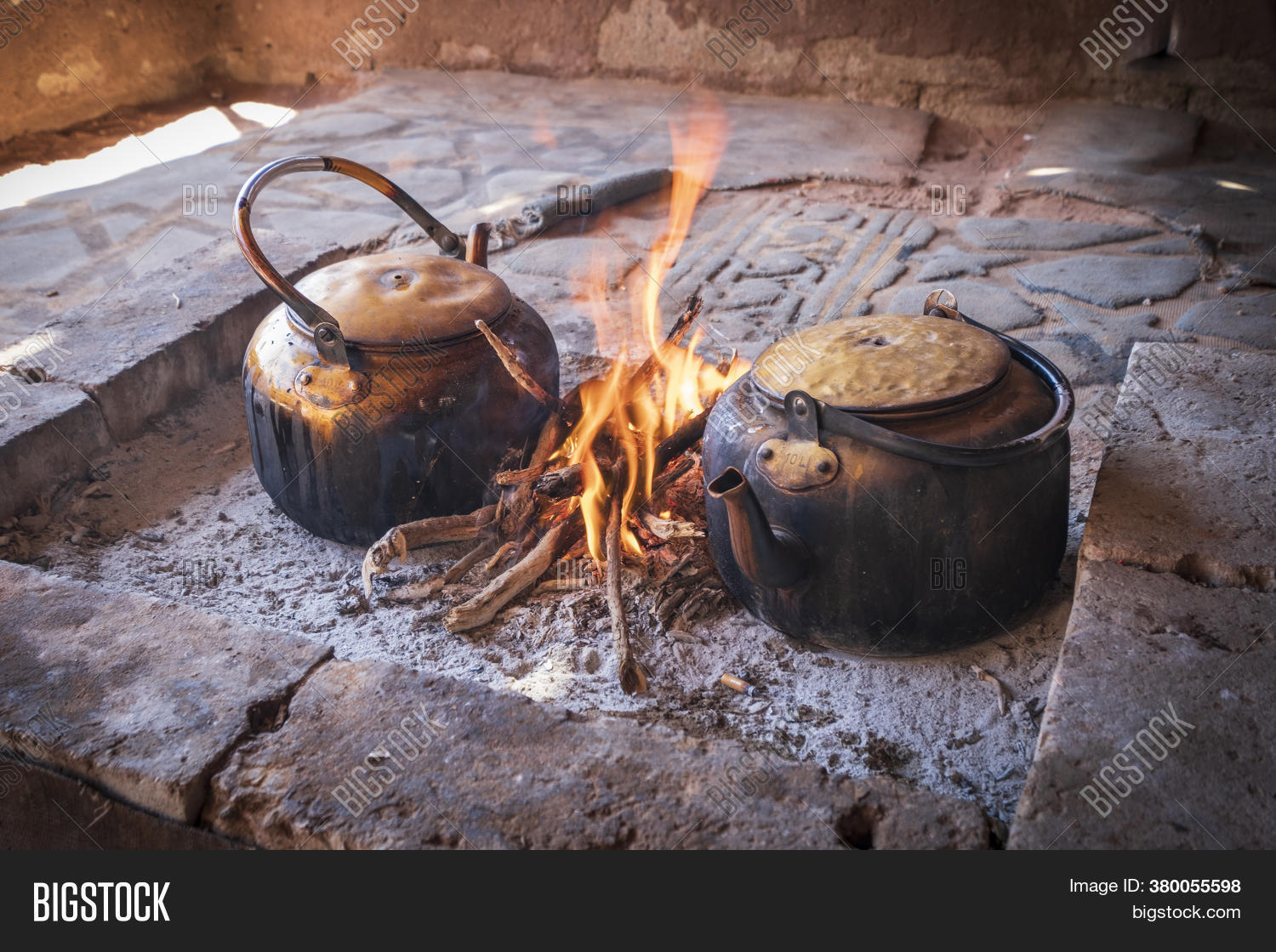 Old Kettles Boiling On Image & Photo (Free Trial) Bigstock