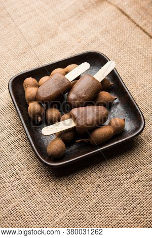 The imli or tamarind Lollipop is An Indian Stick Candy With A Desi Twist