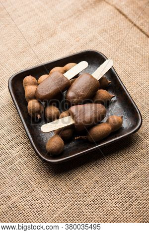 The imli or tamarind Lollipop is An Indian Stick Candy With A Desi Twist