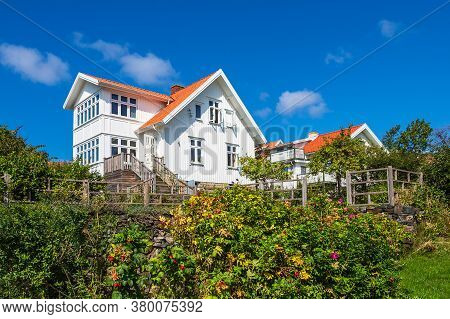 Building On The Island Dyroen In Sweden.
