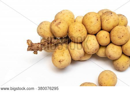 Thai Fruit,wollongong Isolated On White Background.
