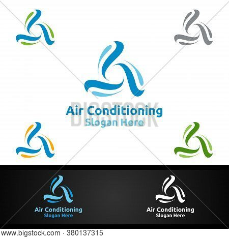 Air Conditioning And Heating Services Logo