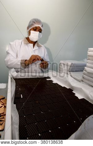 Ilheus, Bahia / Brazil - July 7, 2011: Organic Chocolate Factory In The City Of Ilheus, In Southern 
