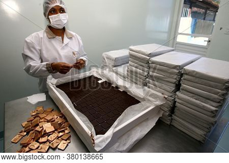 Ilheus, Bahia / Brazil - July 7, 2011: Organic Chocolate Factory In The City Of Ilheus, In Southern 