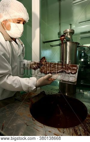 Ilheus, Bahia / Brazil - July 7, 2011: Organic Chocolate Factory In The City Of Ilheus, In Southern 