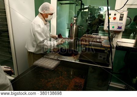 Ilheus, Bahia / Brazil - July 7, 2011: Organic Chocolate Factory In The City Of Ilheus, In Southern 