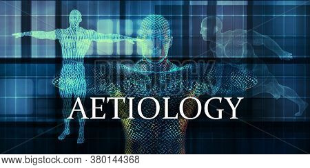 Aetiology Medicine Study as Medical Concept 3d Render
