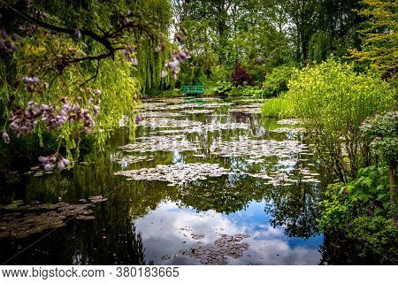 Gardens Of Painter Claude Monet In Giverny, France