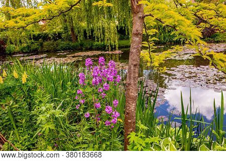 Gardens Of Painter Claude Monet In Giverny, France
