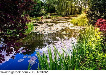 Gardens Of Painter Claude Monet In Giverny, France