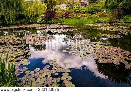 Gardens Of Painter Claude Monet In Giverny, France