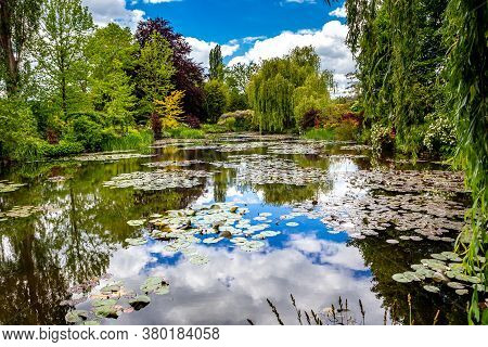 Gardens Of Painter Claude Monet In Giverny, France