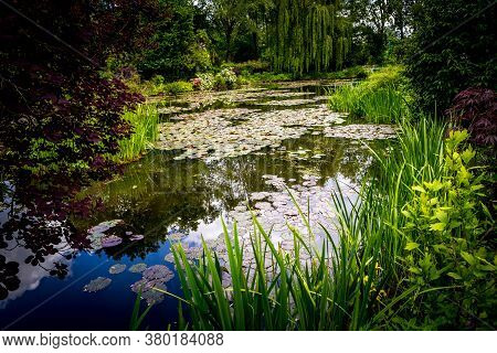 Gardens Of Painter Claude Monet In Giverny, France