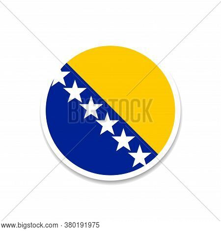 National flag of Bosnia and Herzegovina, Bosnia and Herzegovina flag in standard proportion color mode RGB. Bosnia and Herzegovina flag. Bosnia and Herzegovina flag icon, Bosnia and Herzegovina flag, Bosnia and Herzegovina flag image, Bosnia and Herzegovi