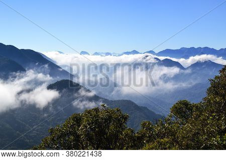 View From The Top Of Morro Do Bonet, Araras, Petropolis, Rio De Janeiro, Brazil