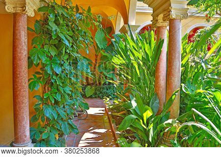 Nice, France- June 17, 2014: Villa Ephrussi De Rothschild In Saint Jean Cap Ferrat